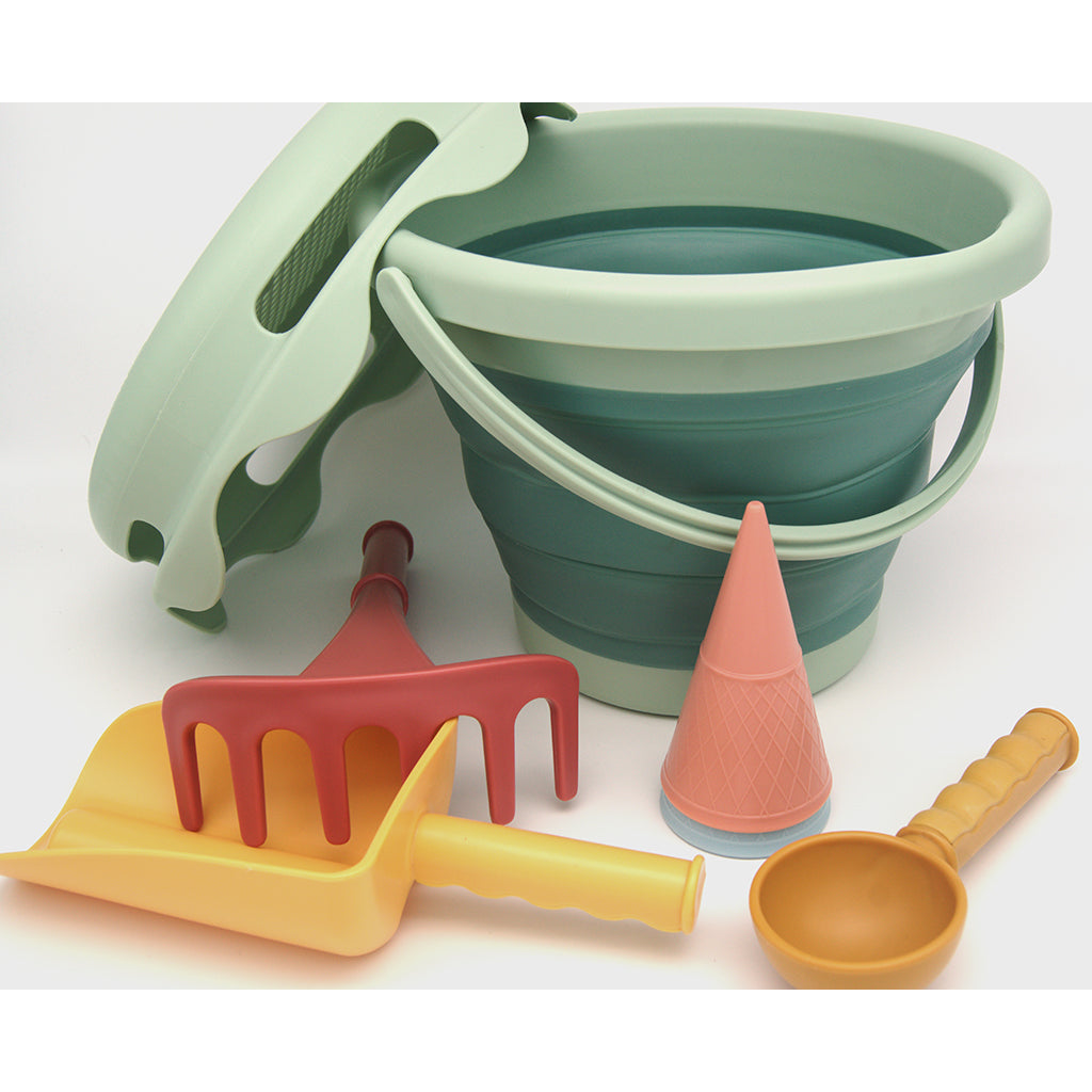 Compactoys BIO sandleketøy, 7-i-én – Green