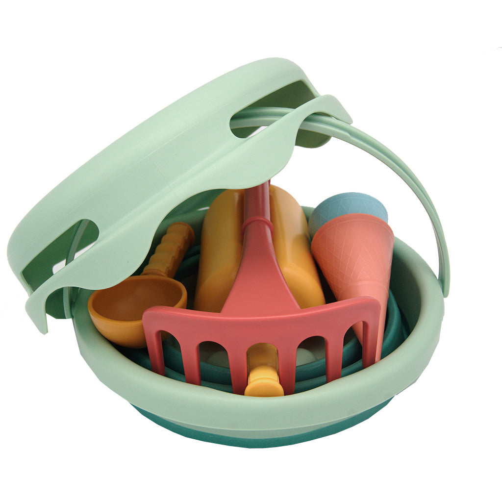 Compactoys BIO sandleketøy, 7-i-én – Green