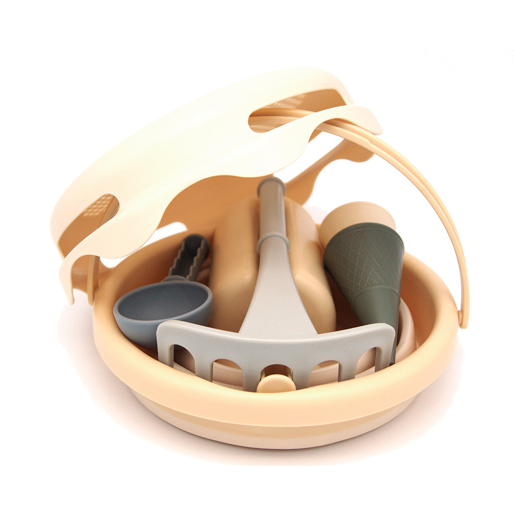 Compactoys sandlegetøj 7-i-én i farven beige