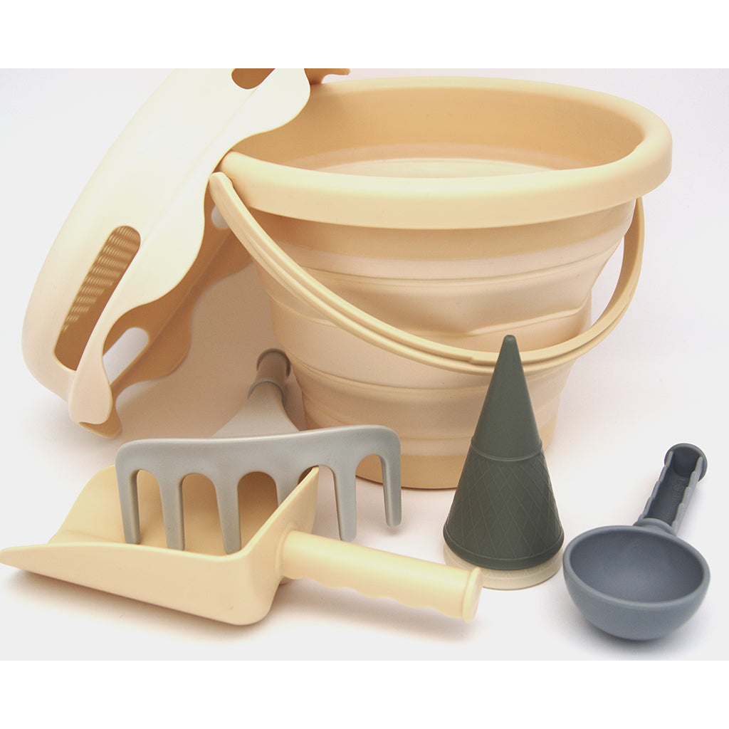 Compactoys sandleketøy, 7-i-én- Beige