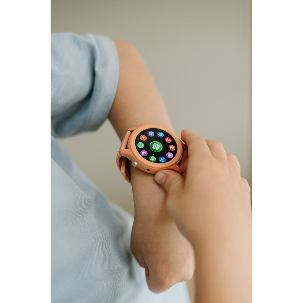 Kidywolf Smartklokke armbåndsur, K-Range - Korall