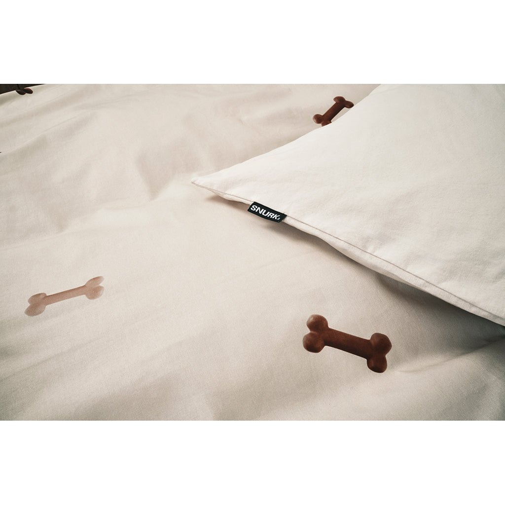 Snurk sengetøy til voksne, økologisk - Gravhundvenner