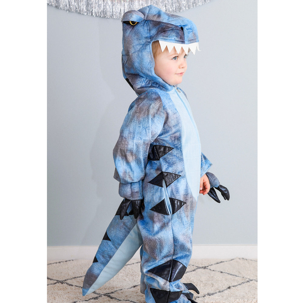 Den goda Fen dyrekostume, Dinosaur T-Rex jumpsuit for børn 3-5 år