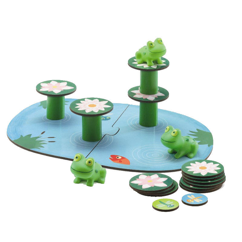 Djeco Mitt første spill, Balanser froskene