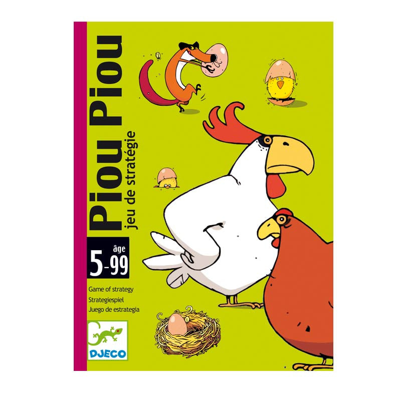 Djeco kortspill, Piou piou