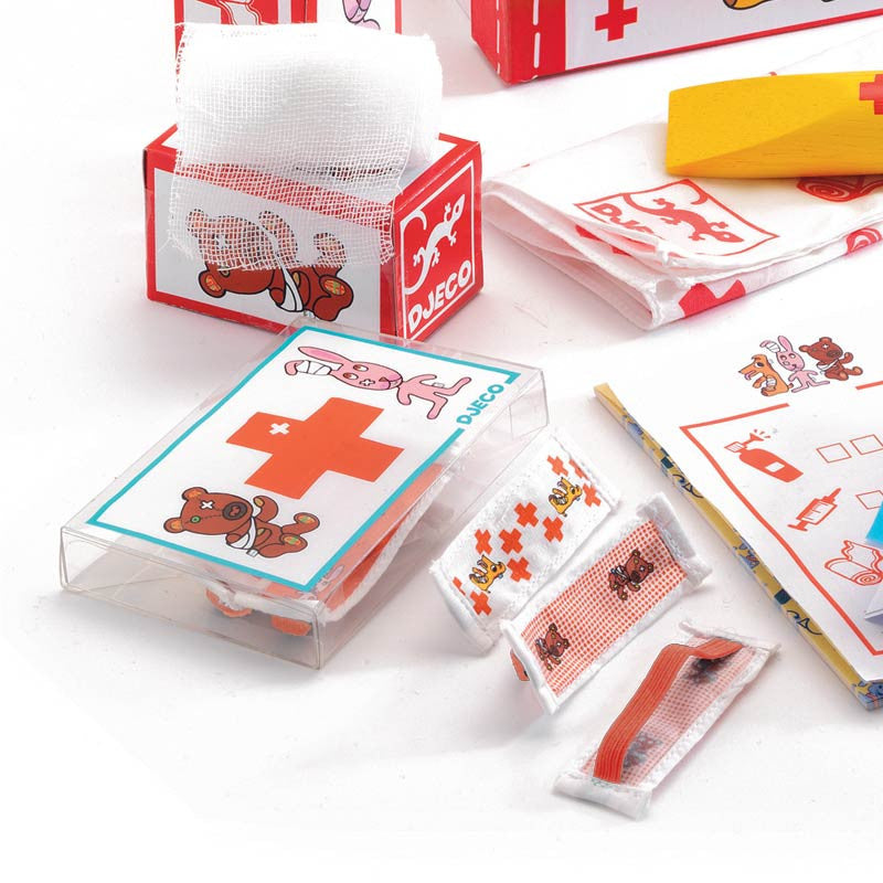 Djeco legekoffert med tilbehør