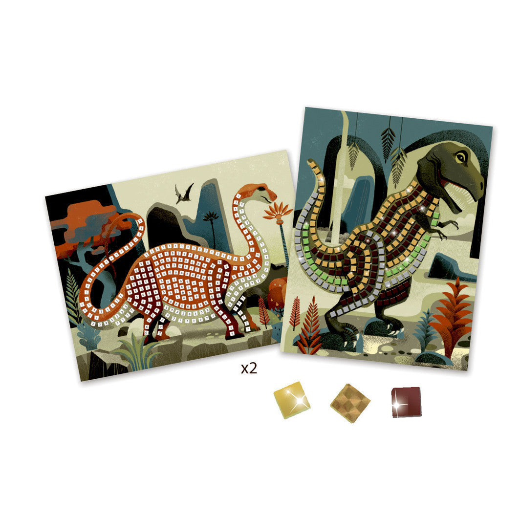Djeco kreativ mosaik, dinoer - 2. Sortering