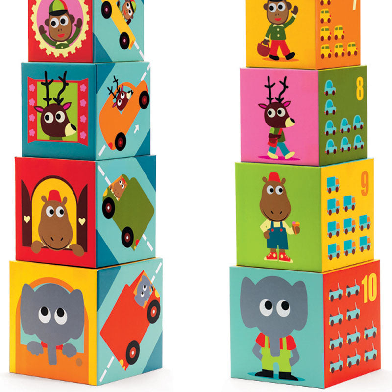 Djeco stableklosser, biler