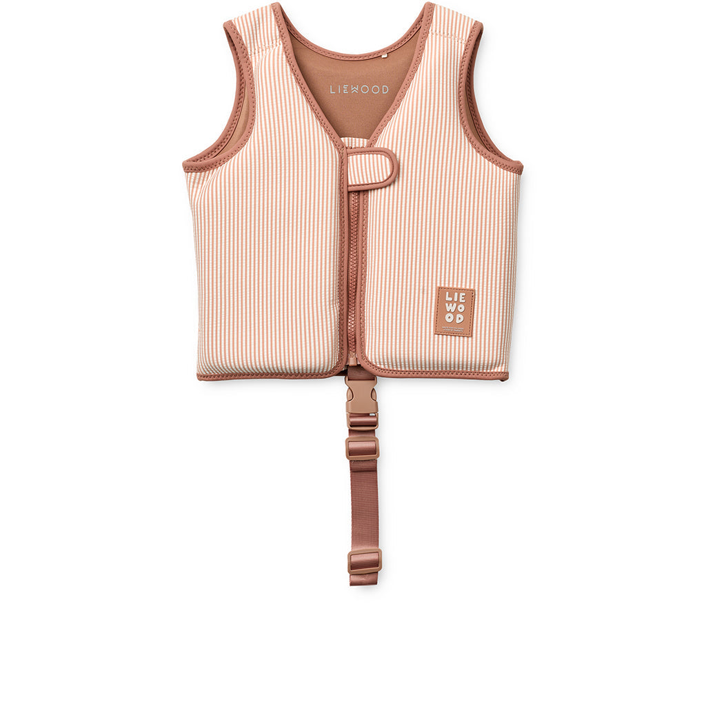 Liewood Dove svømmevest, Stripe pale tuscany/creme de la creme - flere str.