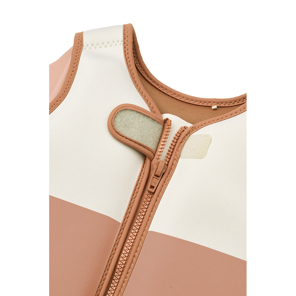 Liewood Dove svømmevest med lange ermer, Tuscany rose multi mix - flere str.