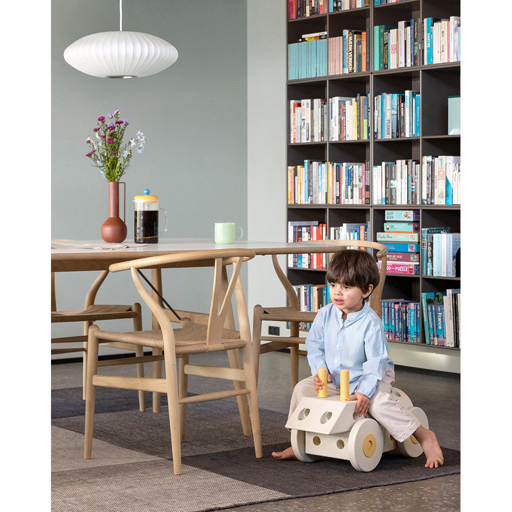 Modu byggleketøy i skum, Dreamer sett, 34 deler - Sand Grey / Honey Yellow