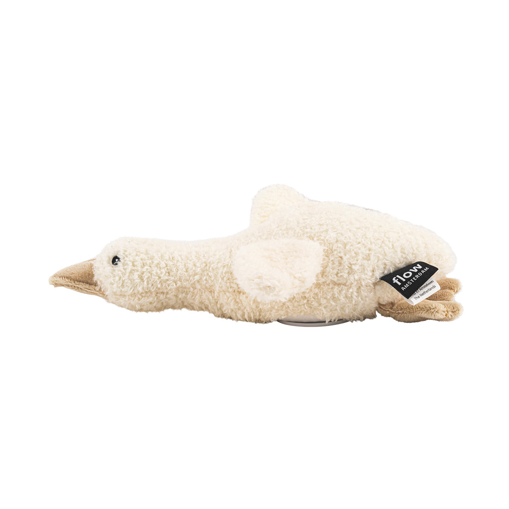 Flow Amsterdam Plysj Nattlampe, Liva fugl – Beige