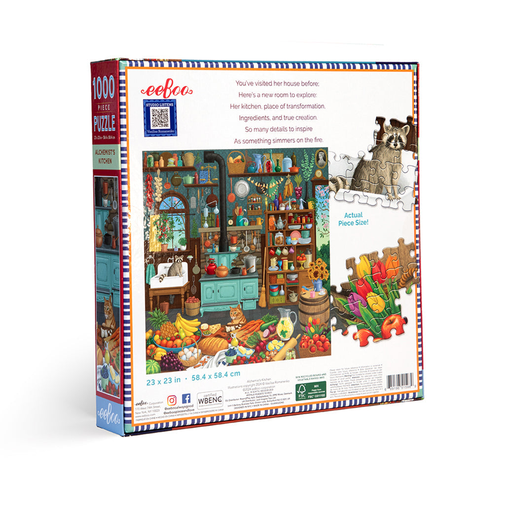 eeBoo Puslespill 1000 brikker, Alchemist&