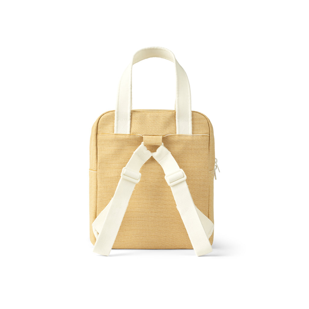 Liewood Elsa rygsekk, Stripe yellow mellow/creme de la creme