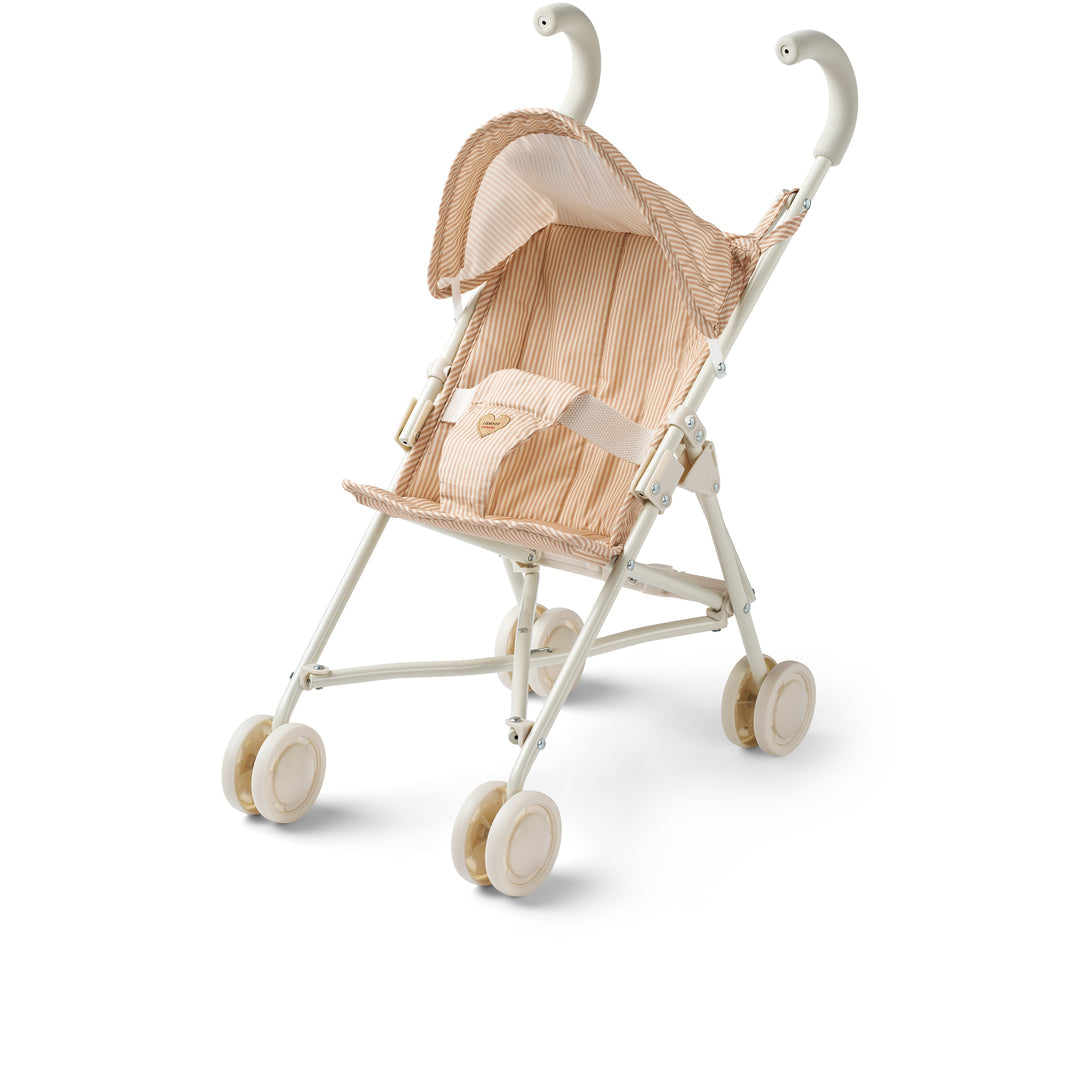 Liewood dukkevogn, Elsie- Y/D Stripe Pale tuscany / creme de la creme