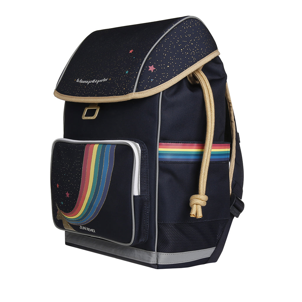 Jeune Premier Ergonomisk ryggsekk, Unicorn Gold - For barn i alderen 6-10 år