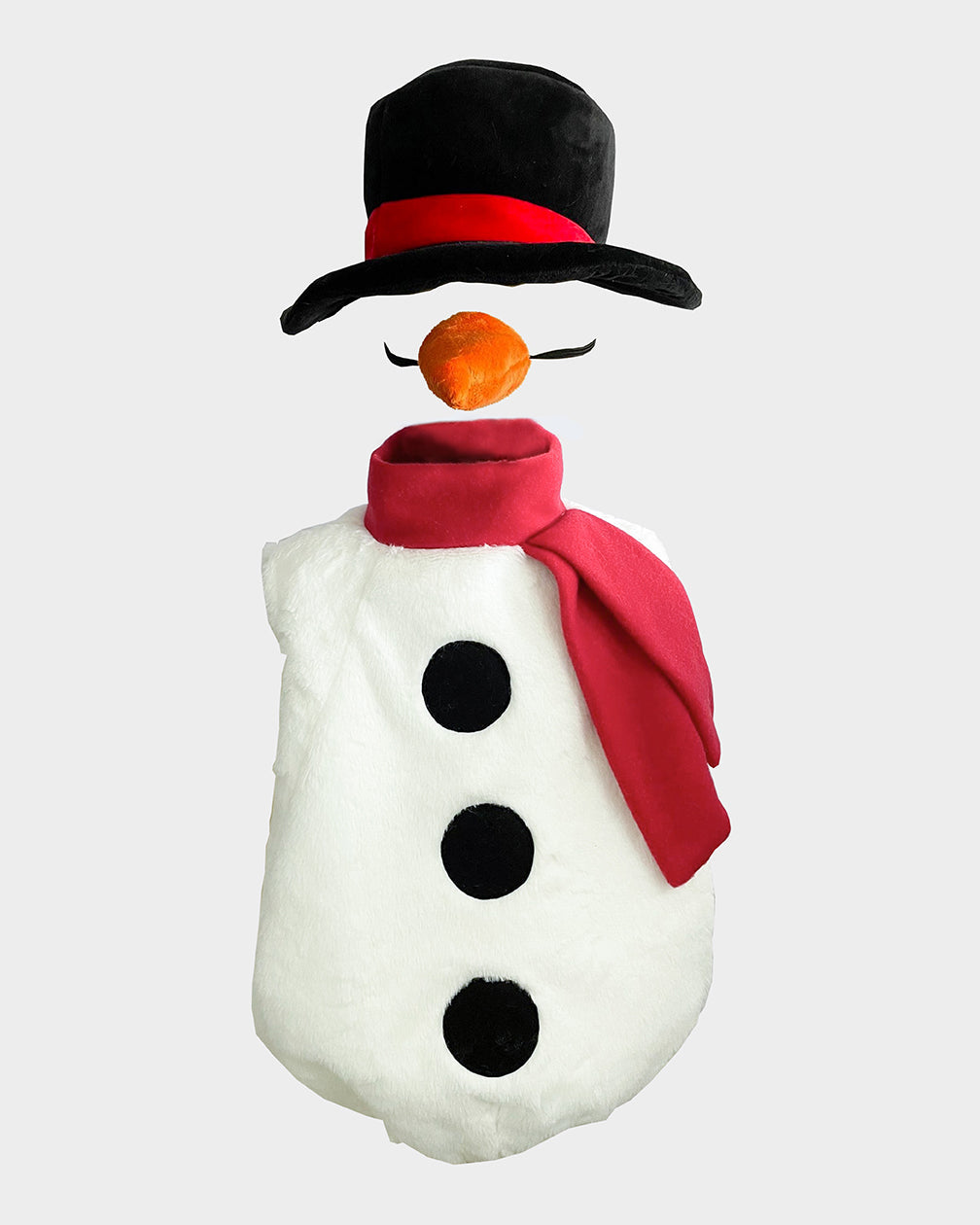 Den goda Fen, Snømannkostyme med tilbehør - str. 2-4 år