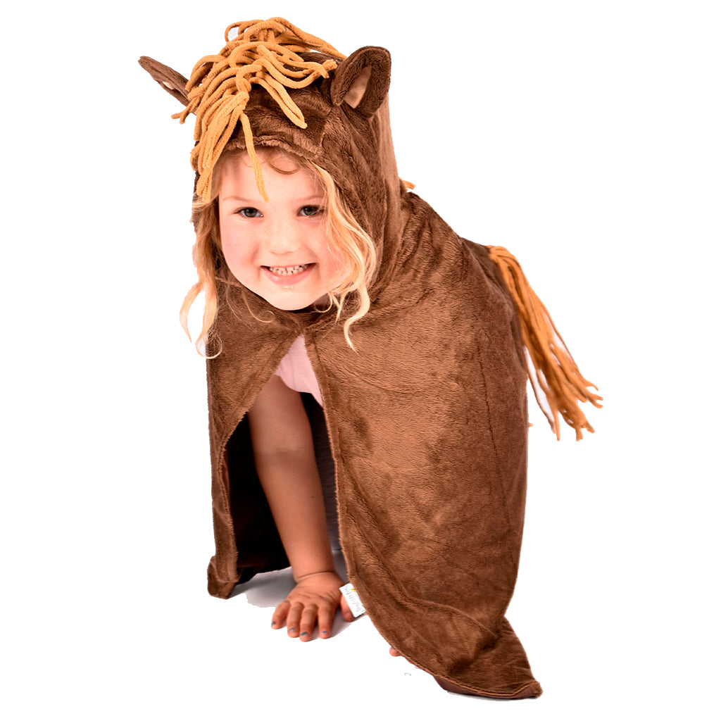 Den goda Fen dyrekostyme, Kappe som hest - Str. 3-8 år
