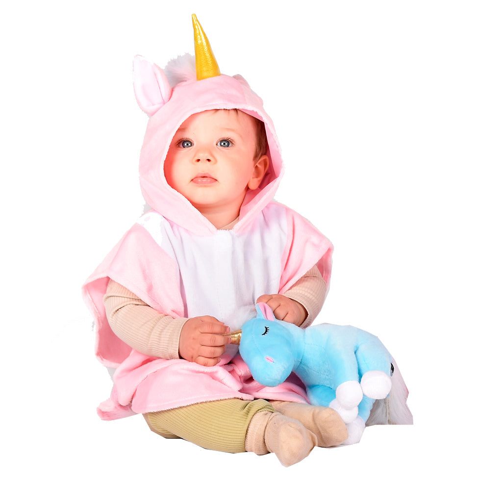 Den goda Fen dyrekostyme, Enhjørning, kappe - str. 1-4 år