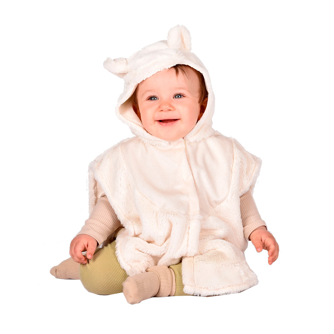 Den Goda Fen dyrekostyme, Isbjørn kappe – str. 1-4 år