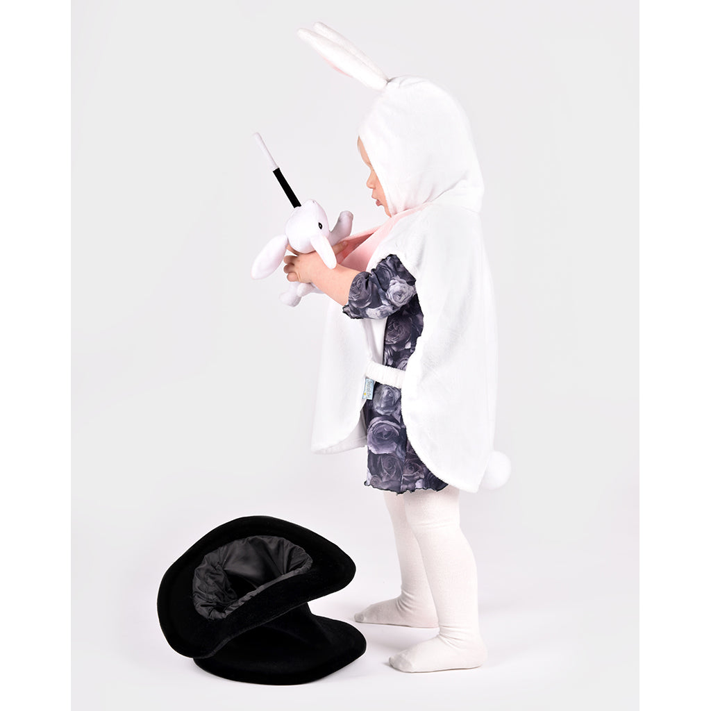 Den Goda Fen dyrekostyme, kappe som kanin – str. 1-4 år