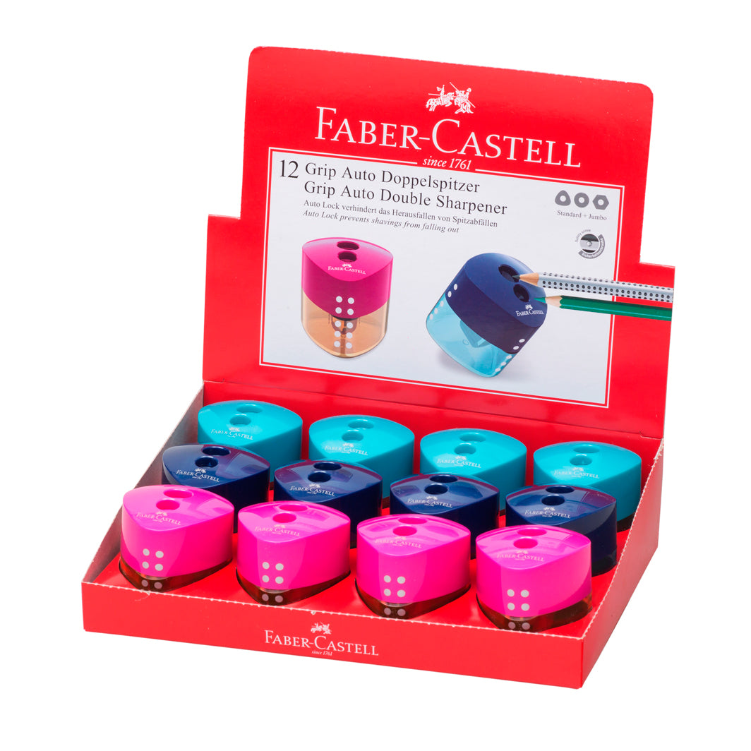 Faber-Castell blyantspisser, Trio - ass. farger
