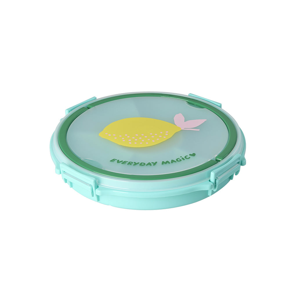 Rice snackbrett med lokk, 6-delt - Mint