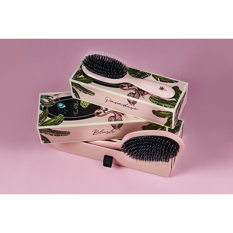 Fan Palm hårbørste, Blush - Medium