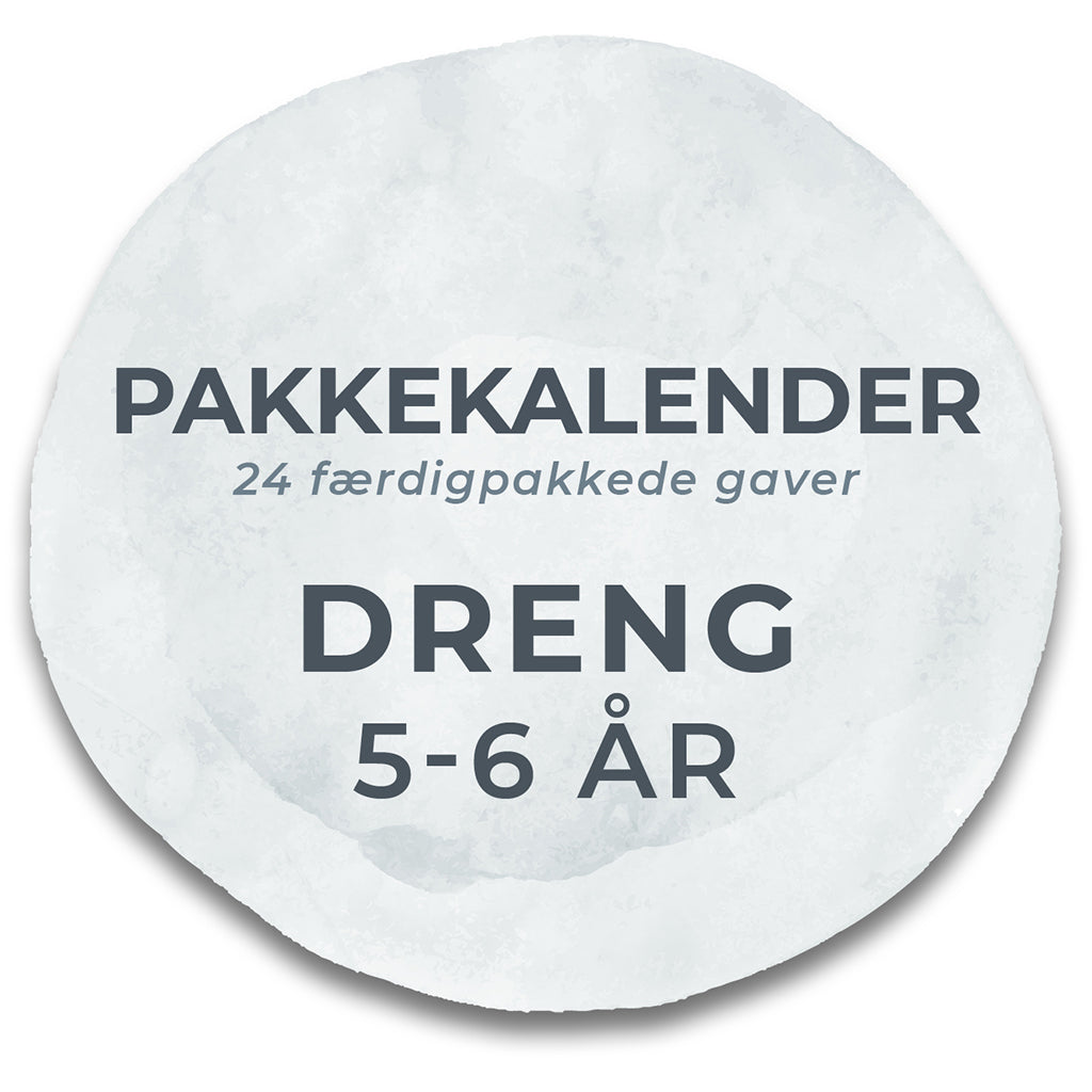 Ferdig pakkekalender, Gutt 5-6 år