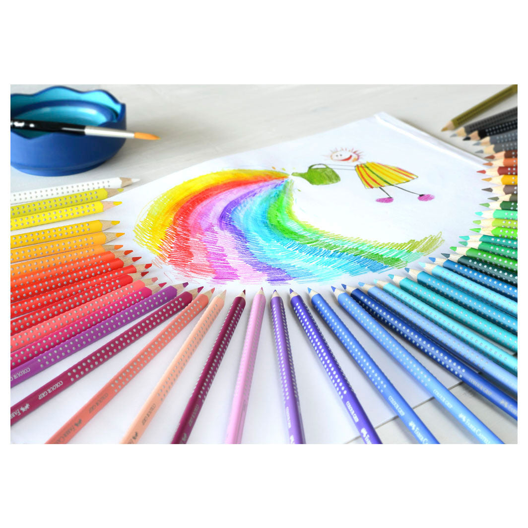 Faber-Castell 48 stk. Grip fargeblyanter akvarell