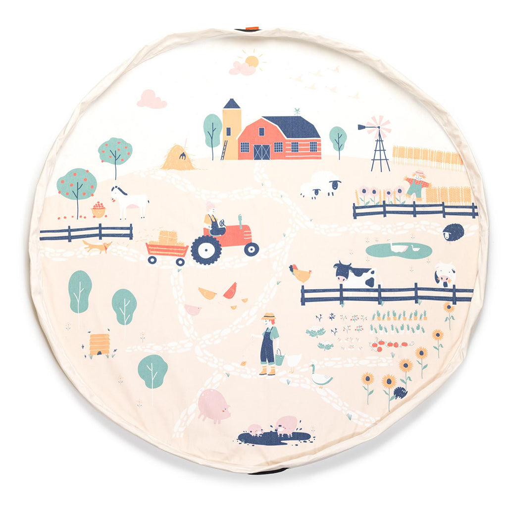 Play&Go To-i-ett teppe, Farm