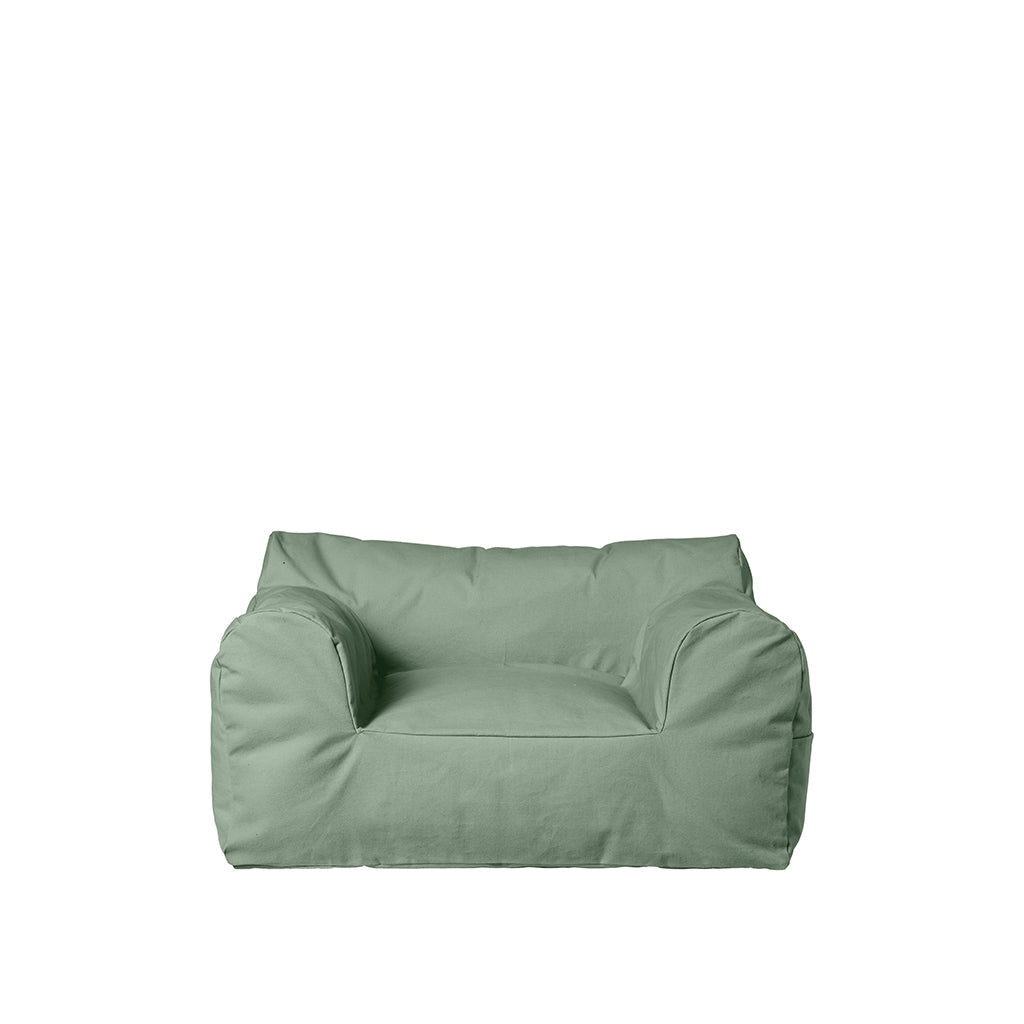 ferm Living Stor Saccosekk, Billow Bean Bag - Tea green