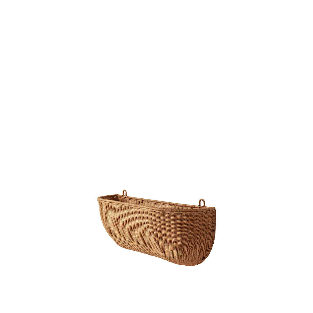 ferm Living flettet kurv, Braided natural - 75 x 25 cm
