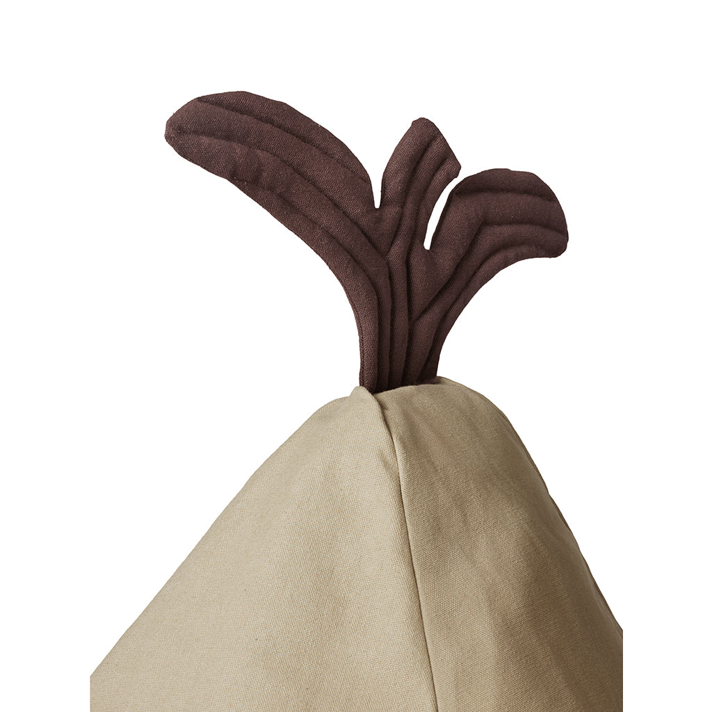 ferm Living sittesekk, Pear - Elm green