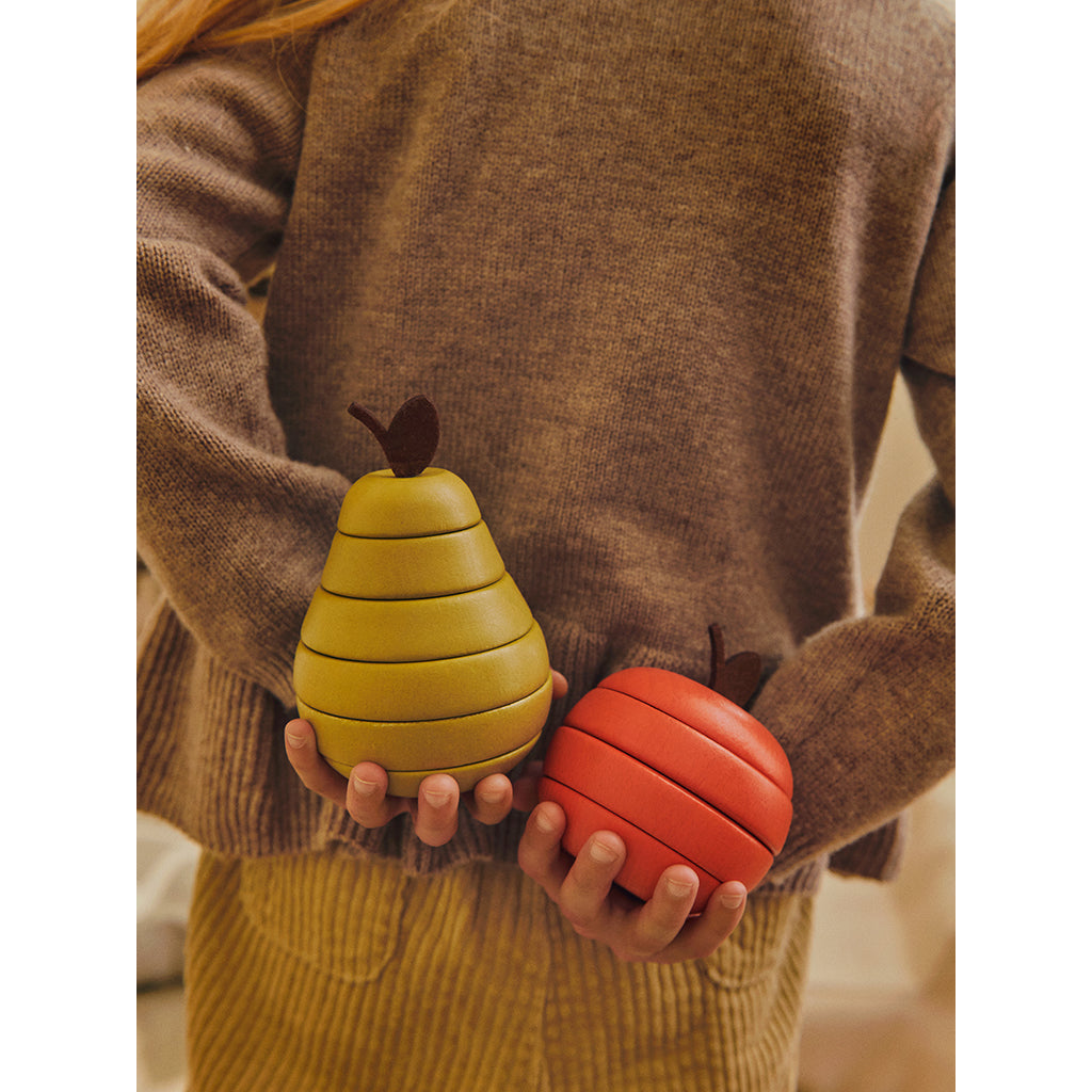ferm Living Stablefigur, Sett med eple og pære
