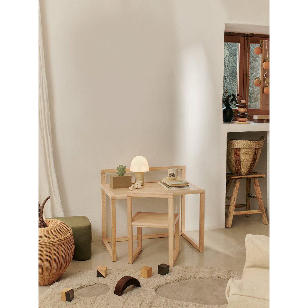 ferm Living, Frill Portable Lamp - Cashmere white