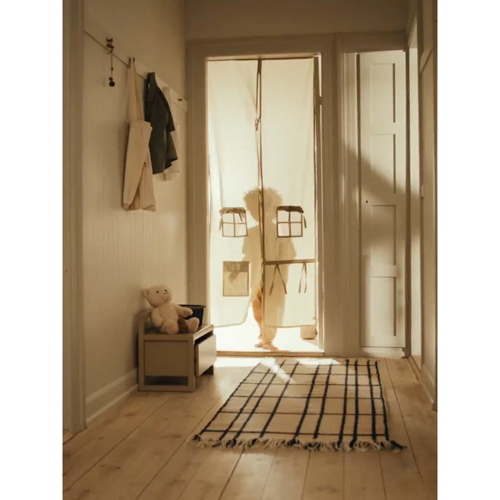 ferm Living barnebenk med oppbevaring, Little Architect storage bench - Rose