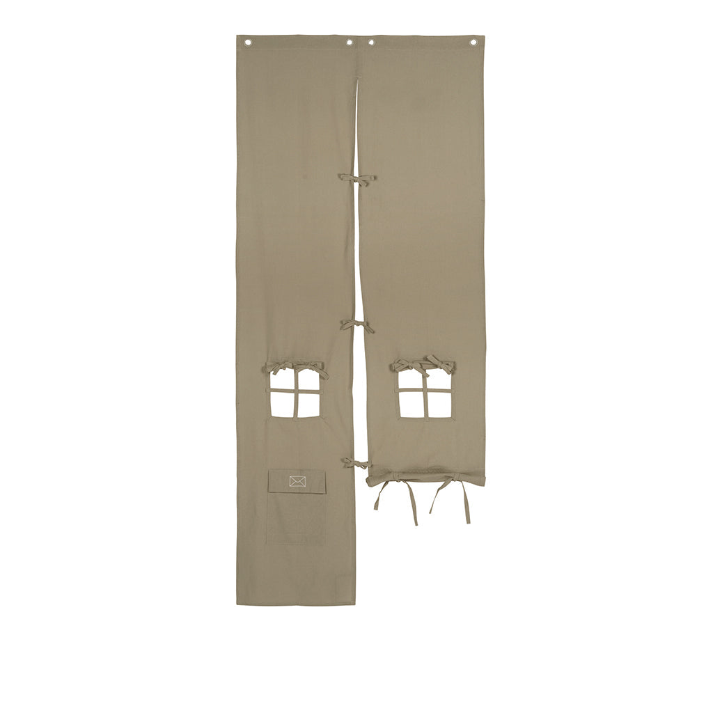 ferm Living legegardin, postkontor eller butik - Elm green