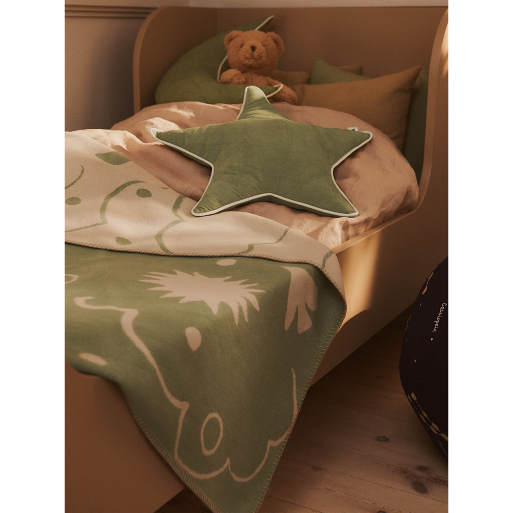 ferm Living stjernepute, Tea green – Ø: 48 cm
