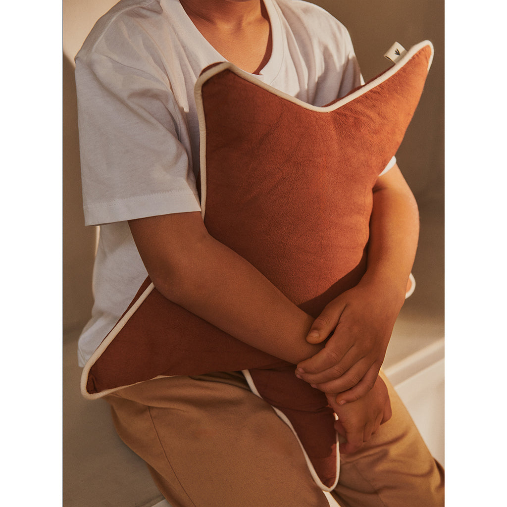 ferm Living stjernepute, Brown clay - Ø: 48 cm