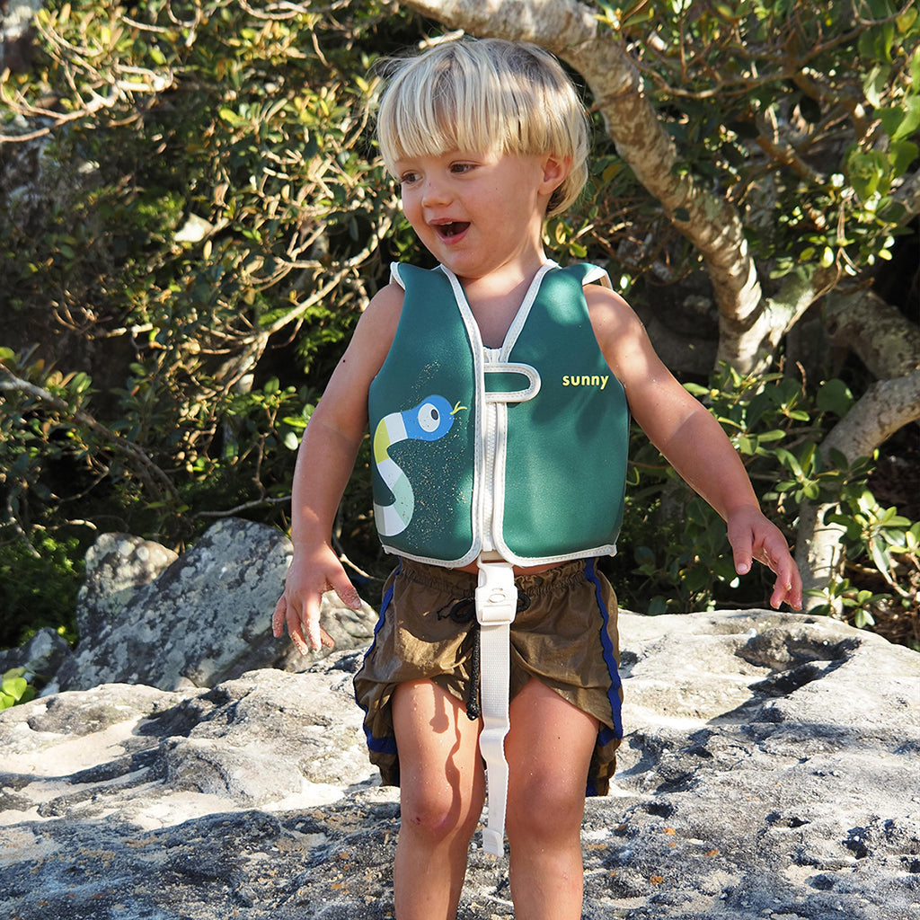 Sunnylife svømmevest, Into the jungle - str. 1-6 år