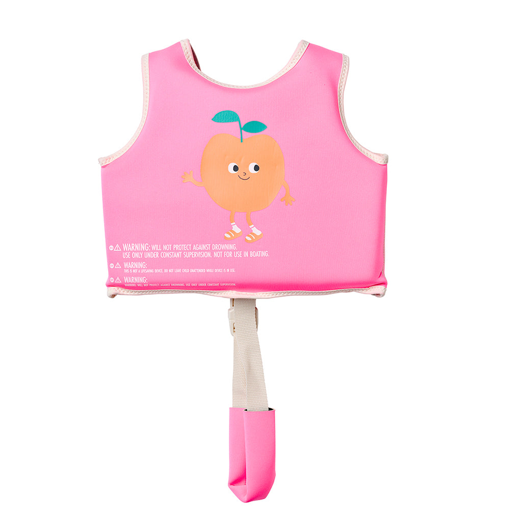 Sunnylife svømmevest, Poppy the peach - str. 1-6 år