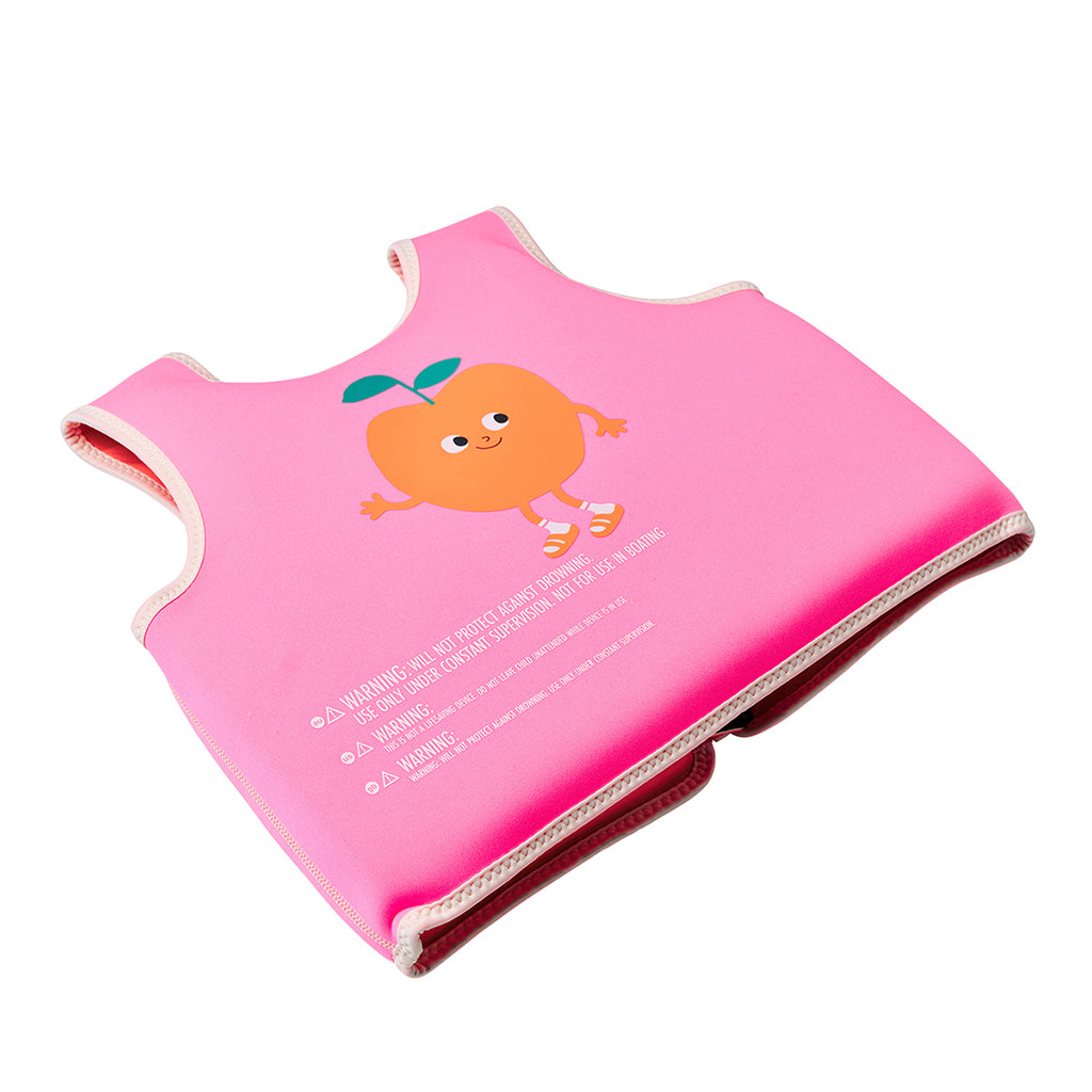 Sunnylife svømmevest, Poppy the peach - str. 1-6 år