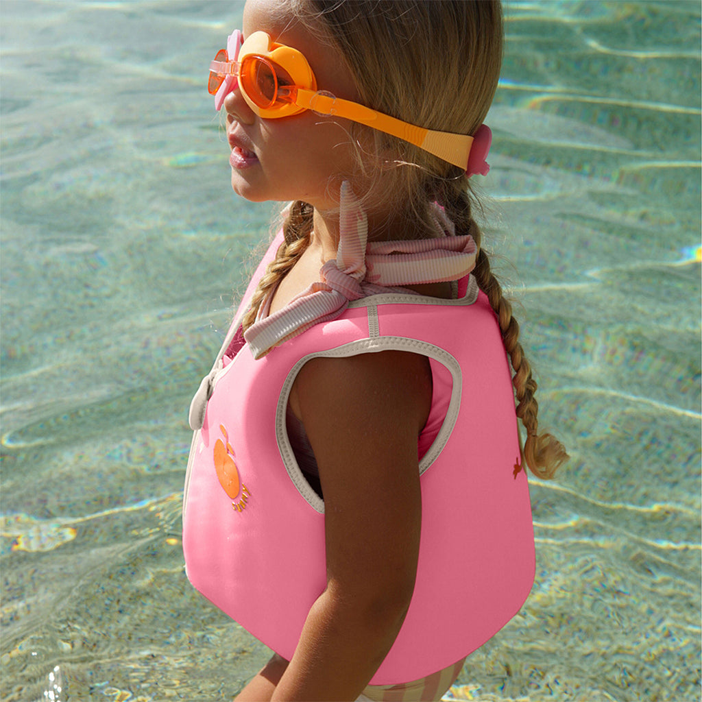 Sunnylife svømmevest, Poppy the peach - str. 1-6 år
