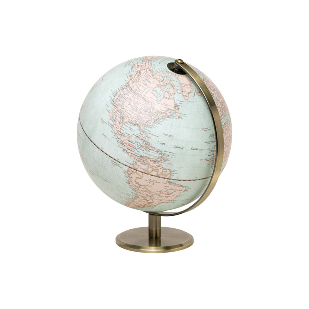 Globuslampe Vintage, Globus med belysning