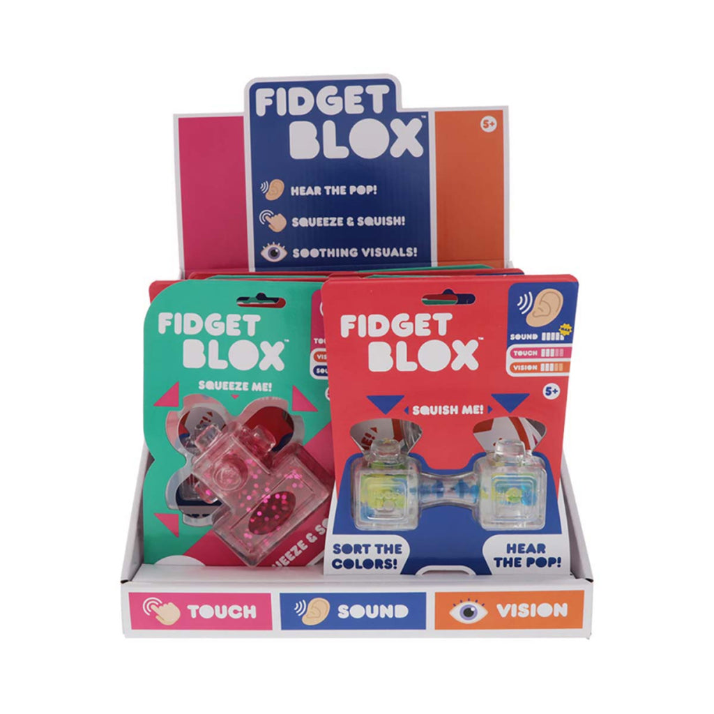 Fidget Blox assorterede squishy med tre varianter