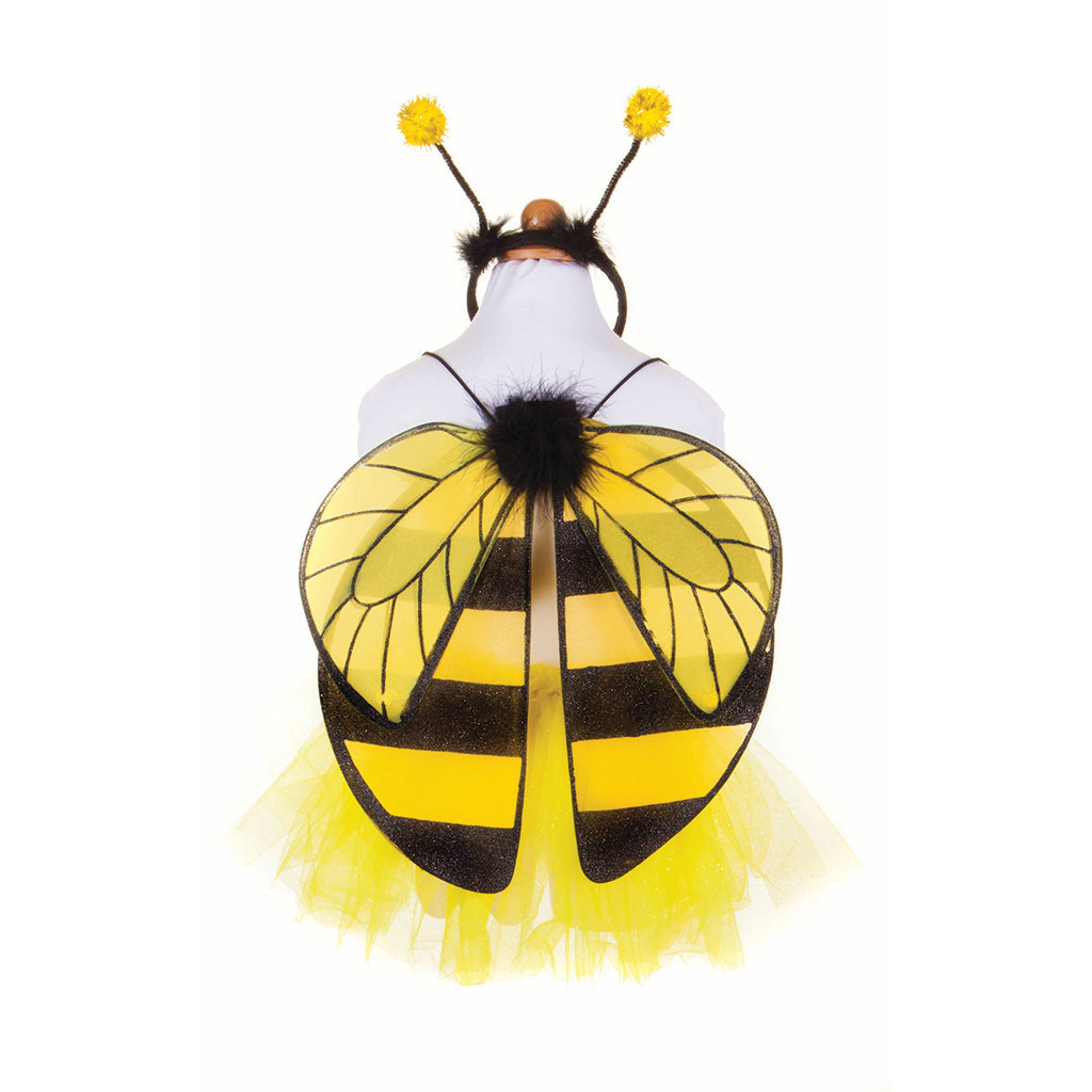 Great Pretenders utkledning, Glitter humlebi sett - str. 4-6 år