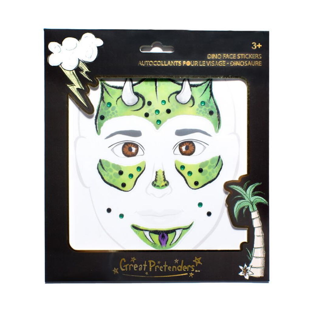 Great Pretenders, Dino Face klistremerker
