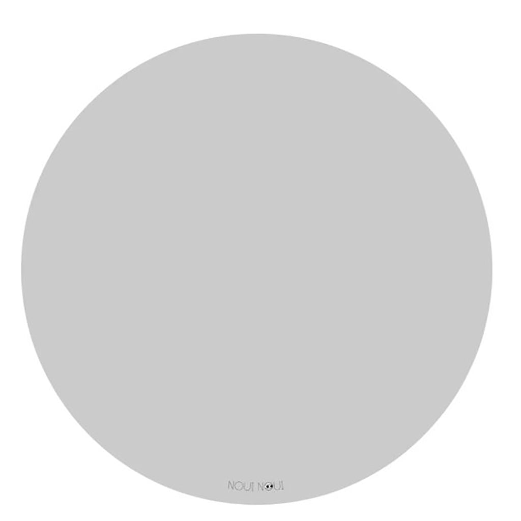 Noui Noui Gulvmatte, stolunderlag, rundt - Grey Powder