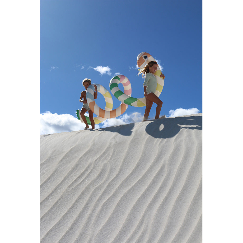 Sunnylife badedyr, gigantisk slange, Sorbet - Fra 6 år